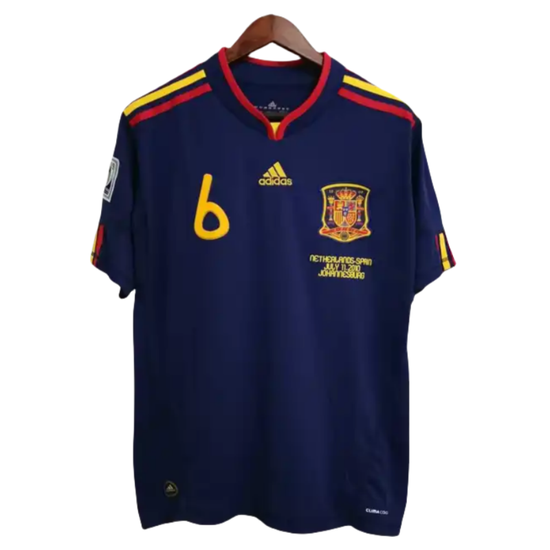 Spain 2010 Away Retro Jersey Men's World