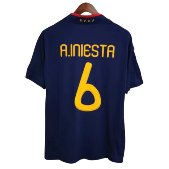 Spain 2010 Away Retro Jersey Men's World