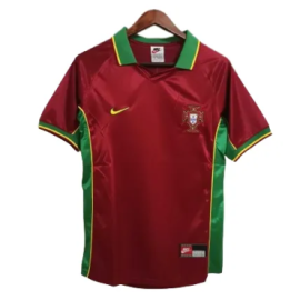 Portugal 1998 Retro Home Jersey Men
