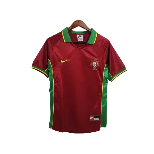 Portugal 1998 Retro Home Jersey Men