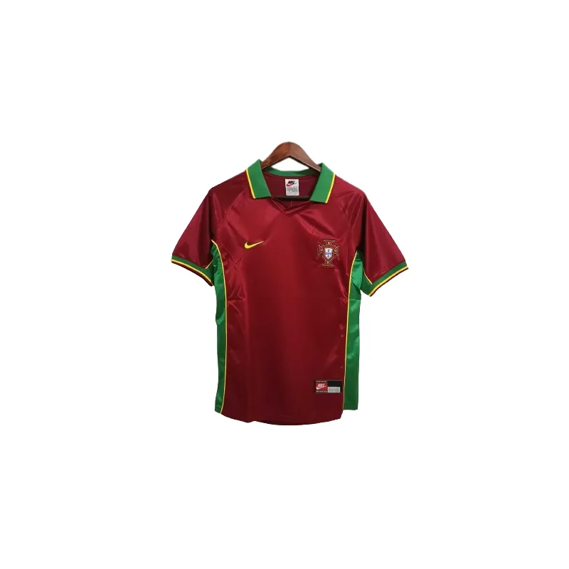 Portugal 1998 Retro Home Jersey Men