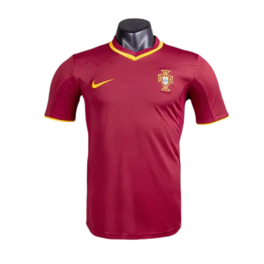 Portugal Home Retro Shirt 2000 Men