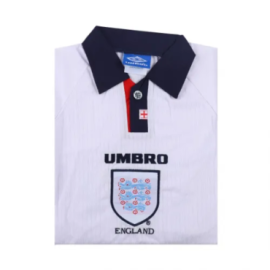England 1998 Retro Home Jersey World Cup