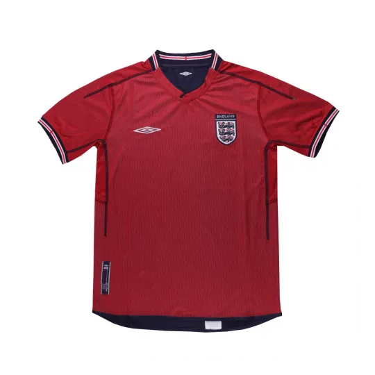 England 2002 Away Retro Shirt Beckham