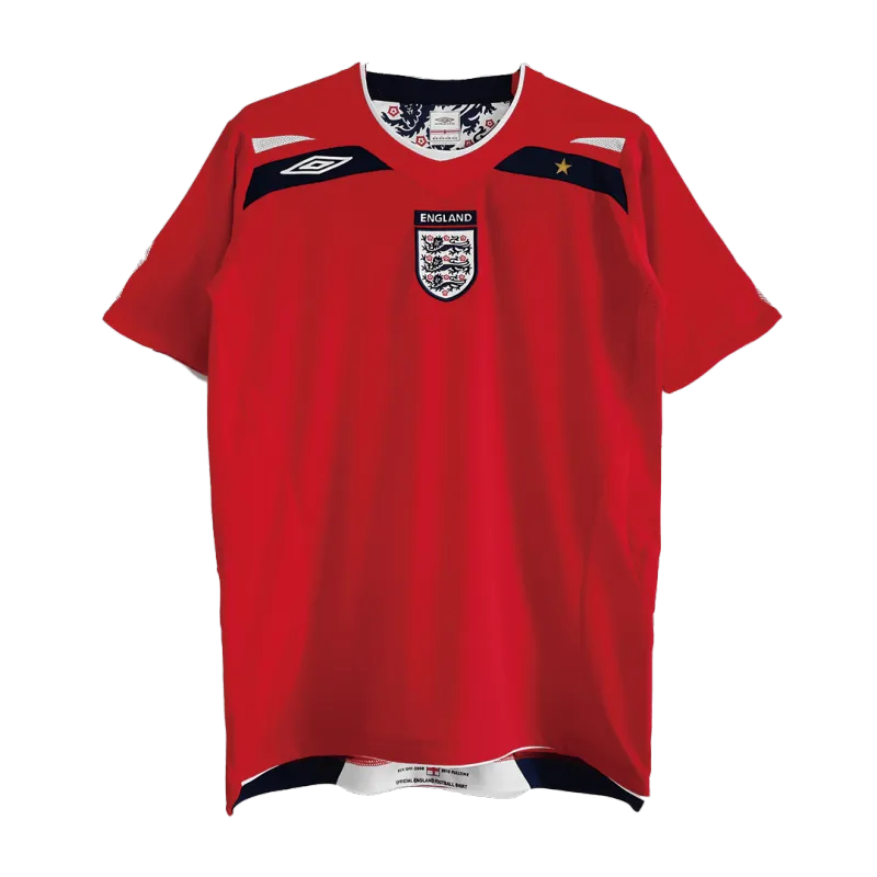 England Away Retro Jersey 2008/10 Men