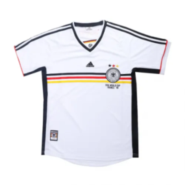 Germany 1998 Retro Home Shirt Men World