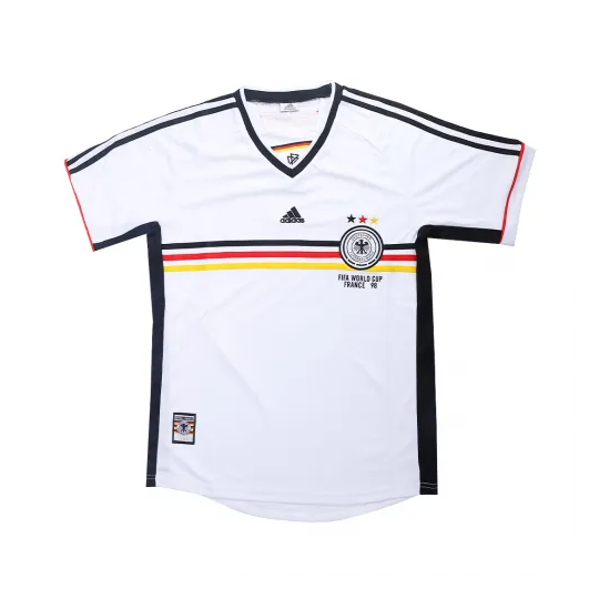 Germany 1998 Retro Home Shirt Men World