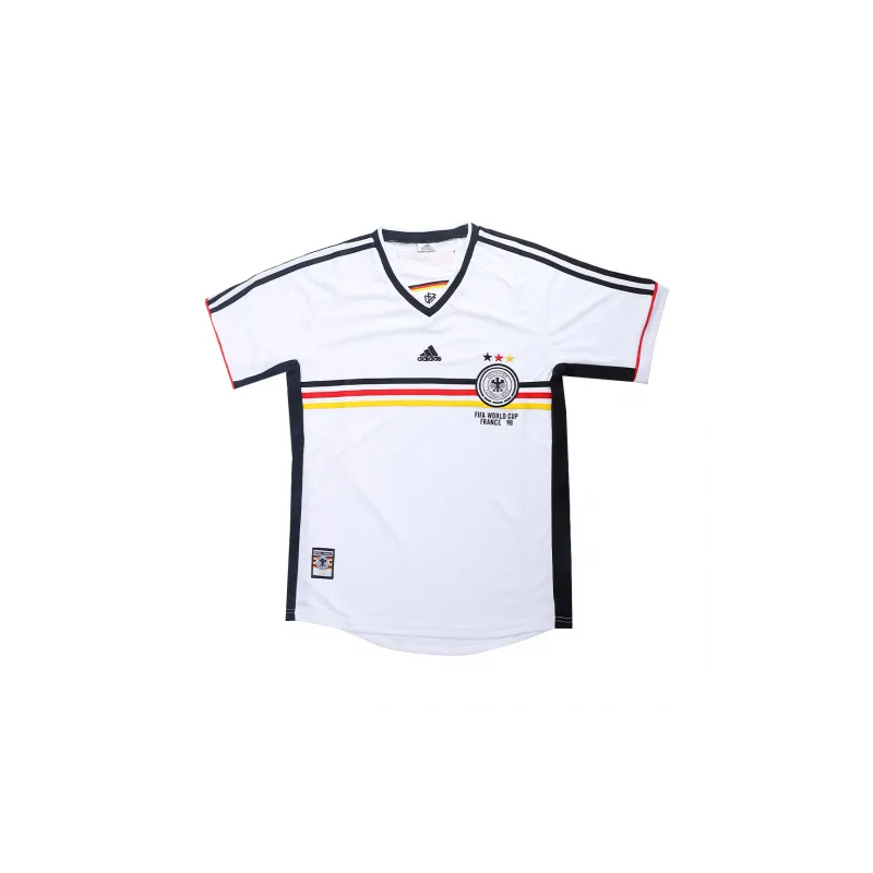 Germany 1998 Retro Home Shirt Men World