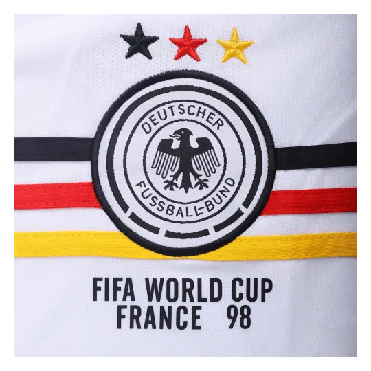 Germany 1998 Retro Home Shirt Men World