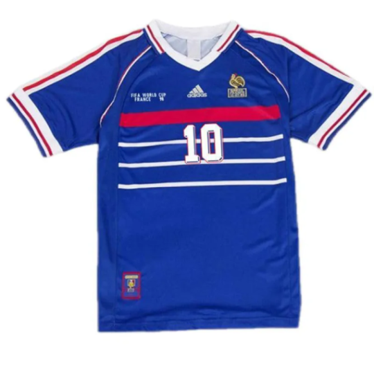 France 1998 Retro Home Shirt Men - World