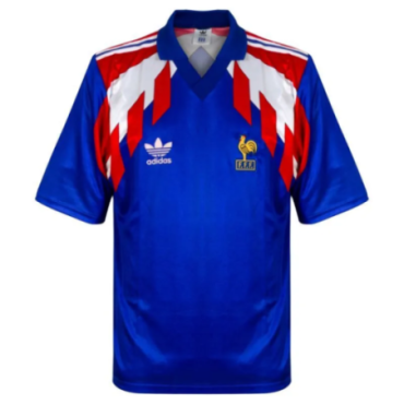 France 1990 Retro Home Jersey Men World
