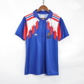 France 1990 Retro Home Jersey Men World