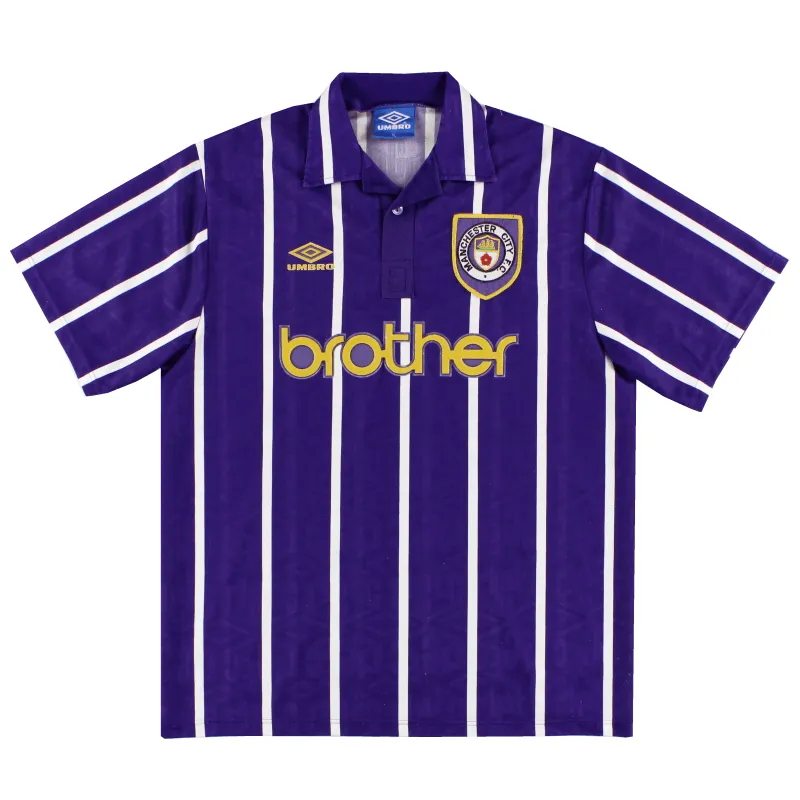 Manchester City Retro Away Shirt 1992/94