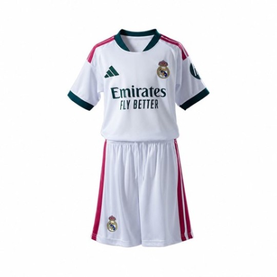 Real Madrid Home Jersey Kids