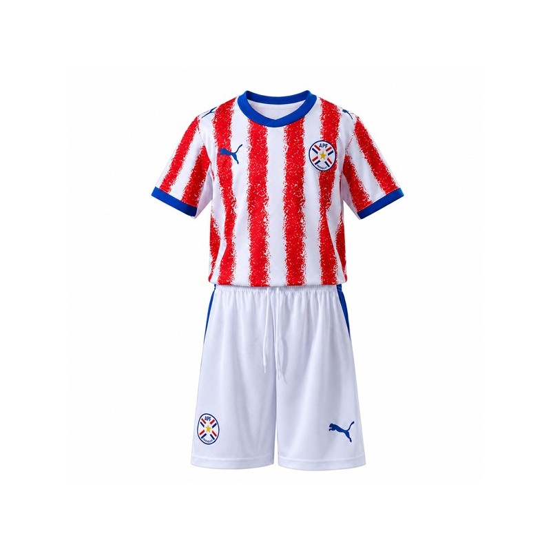 Paraguay Home Jersey 2026 Kids