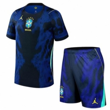 Brazil Away Jersey Kids 2026