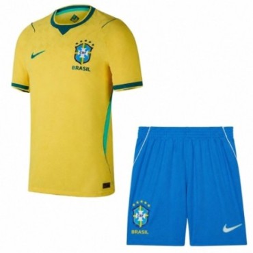 Brazil Home Jersey Kids 2026