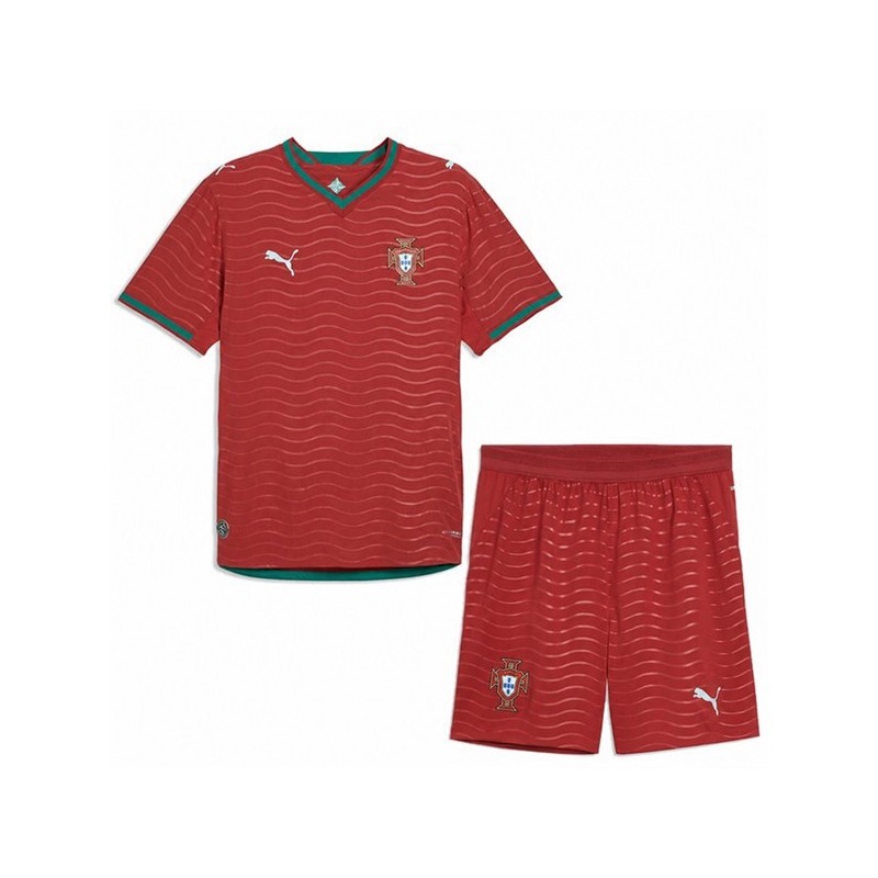 Portugal Home Jersey 2026 Kids